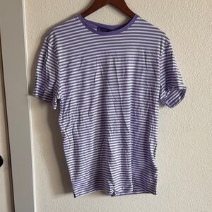 Ralph Lauren Lavender Striped Tee